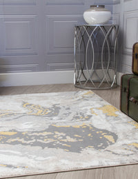 Casino Marble - Ochre rug, 120 x 170 cm size