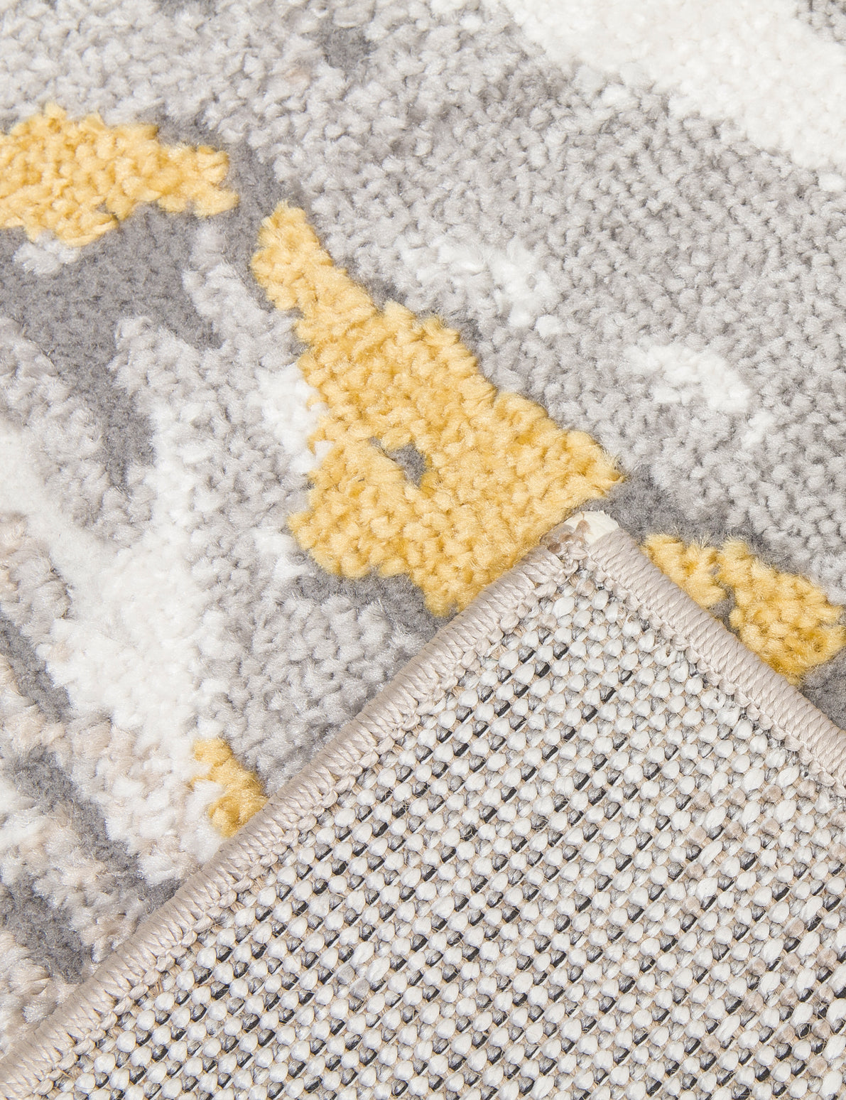 Casino Marble - Ochre rug, 67 x 240 cm size