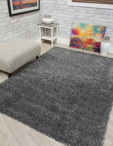 Dreams Shaggy - Dark Grey rug from The Mattress Store Ireland
