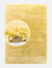 Dreams Shaggy - Yellow rug from The Mattress Store Ireland