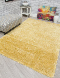 Dreams Shaggy - Yellow rug, 80 x 150 cm size
