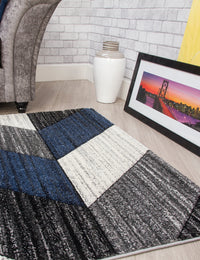 Impulse Chevron - Navy rug, 160 x 220 cm size