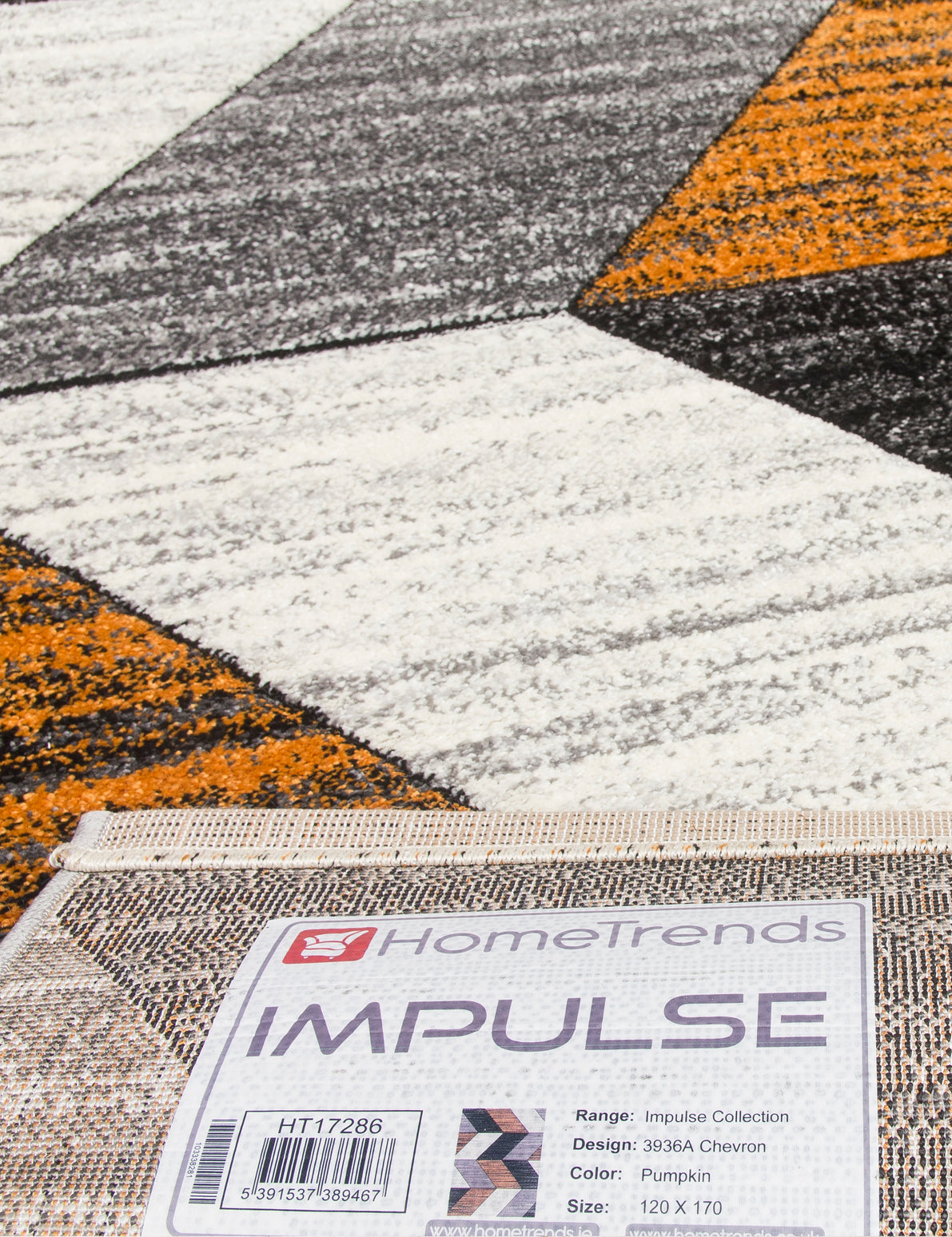 Impulse Chevron - Pumpkin rug, photo 2