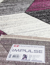 Impulse Chevron - Purple rug, photo 2
