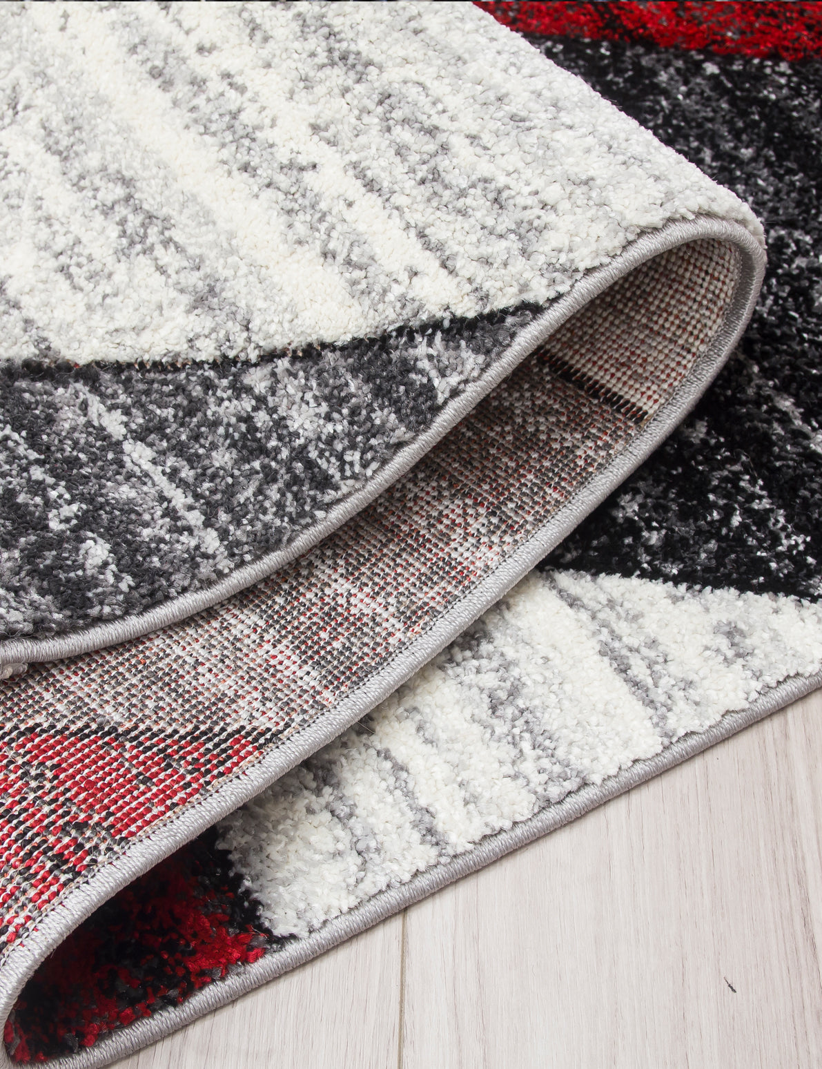 Impulse Chevron - Red rug, photo 5