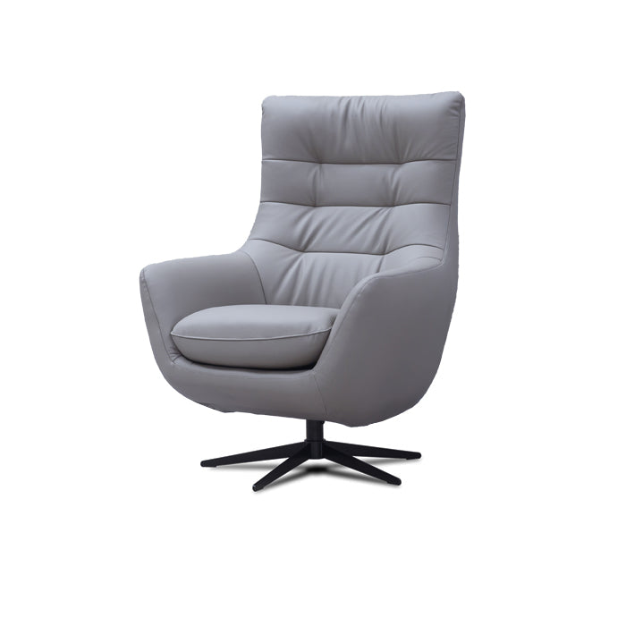 Pandora Half Leather - Pearl Grey corner sofa, photo 12