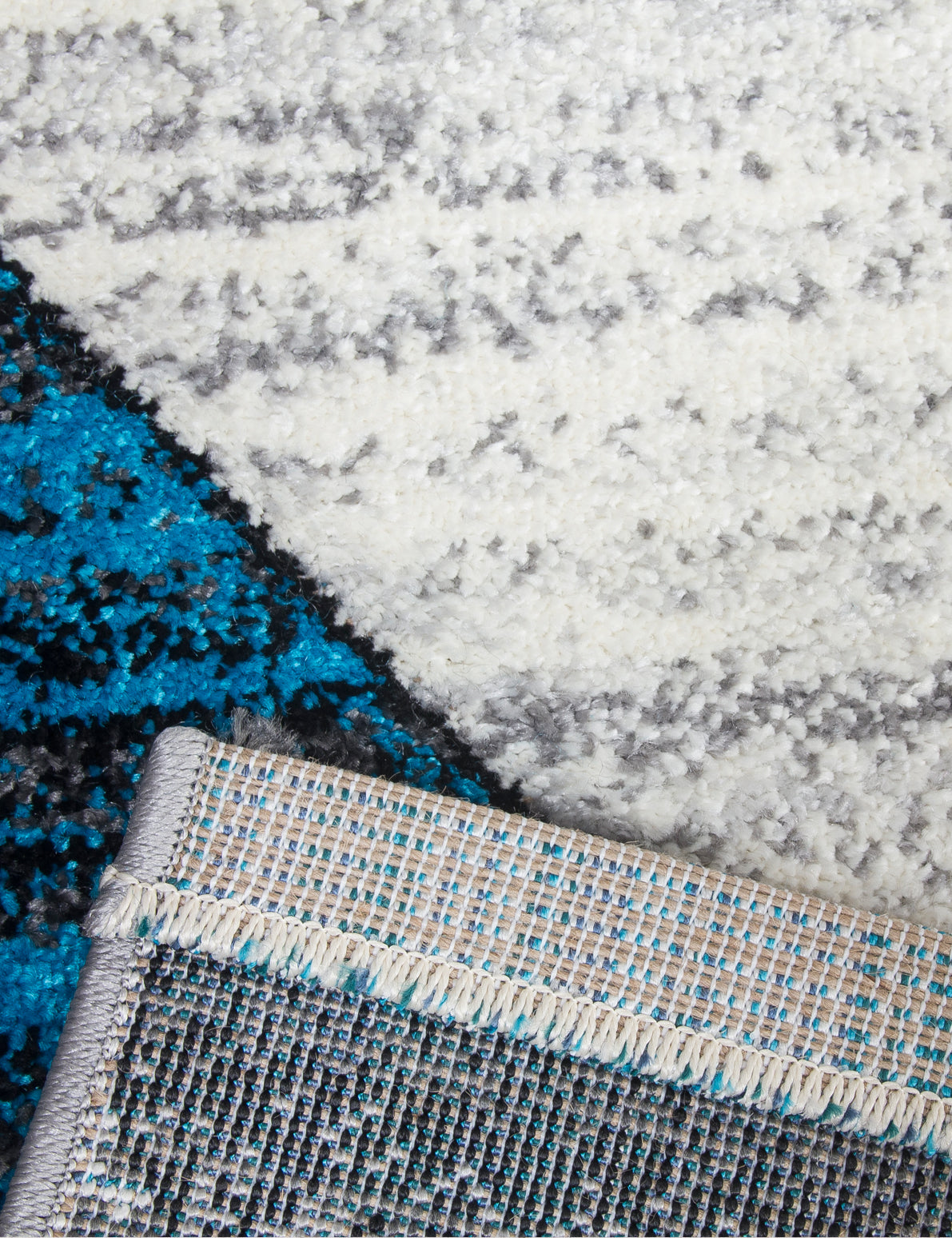 Impulse Chevron - Teal rug, photo 3