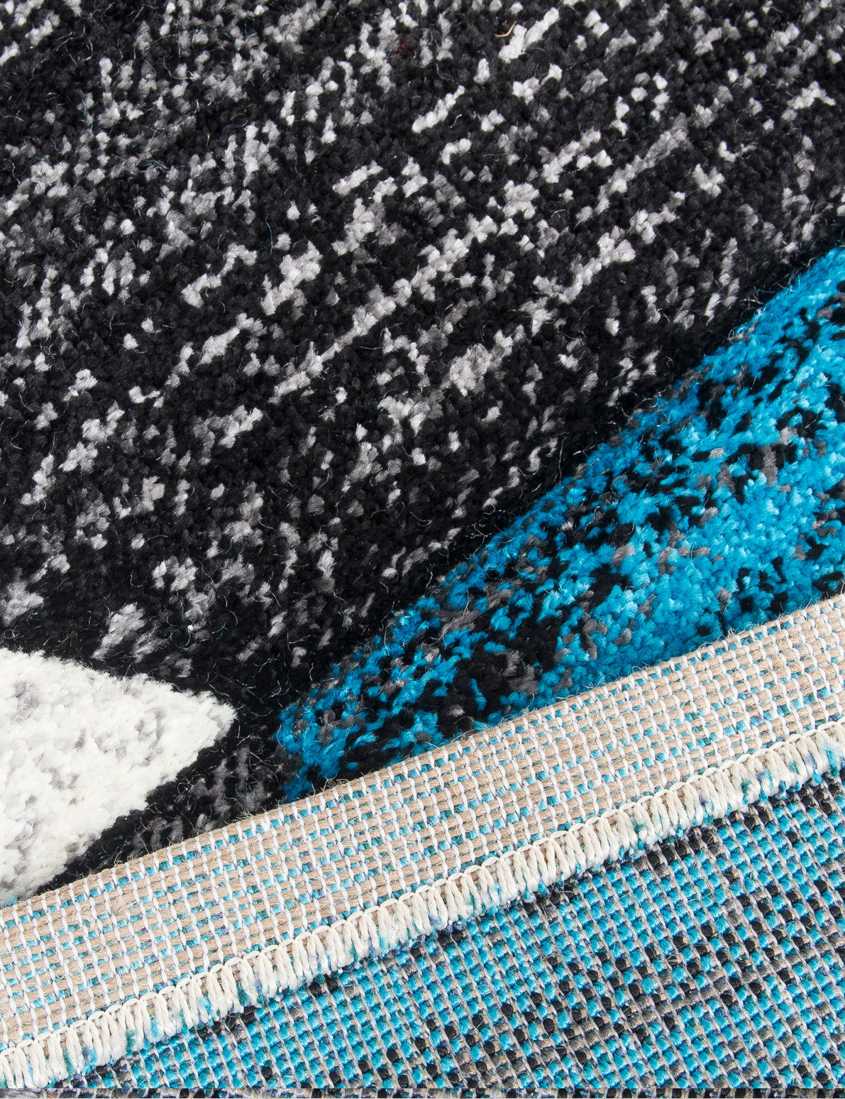 Impulse Chevron - Teal rug, photo 4