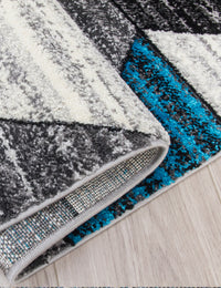Impulse Chevron - Teal rug, photo 5