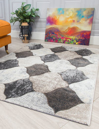 Impulse Coblo - Greige rug, 120 x 170 cm size