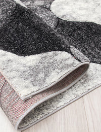 Impulse Coblo - Grey rug, 67 x 240 cm size