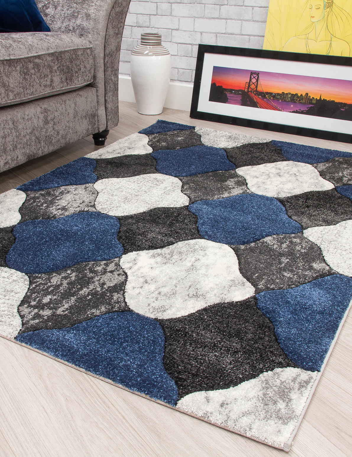 Impulse Coblo - Navy rug, photo 5