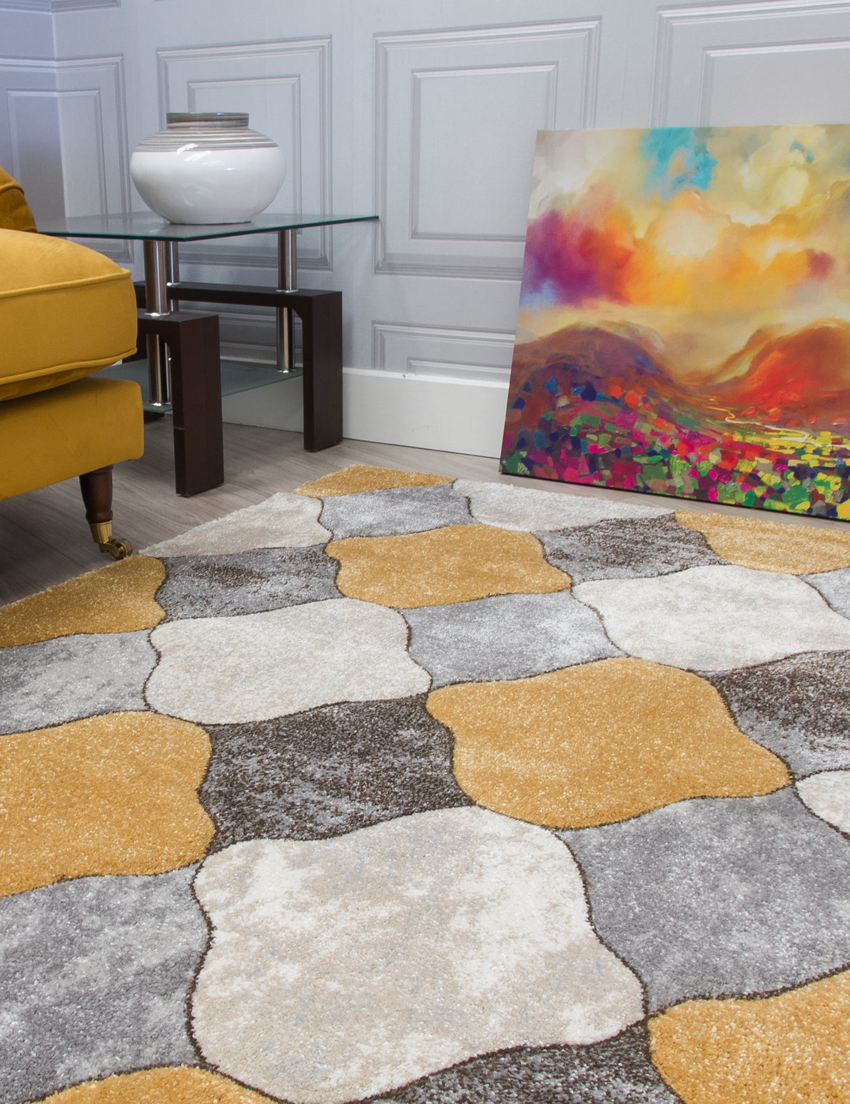 Impulse Coblo - Ochre rug, photo 6