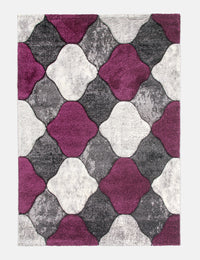 Impulse Coblo - Purple rug from The Mattress Store Ireland