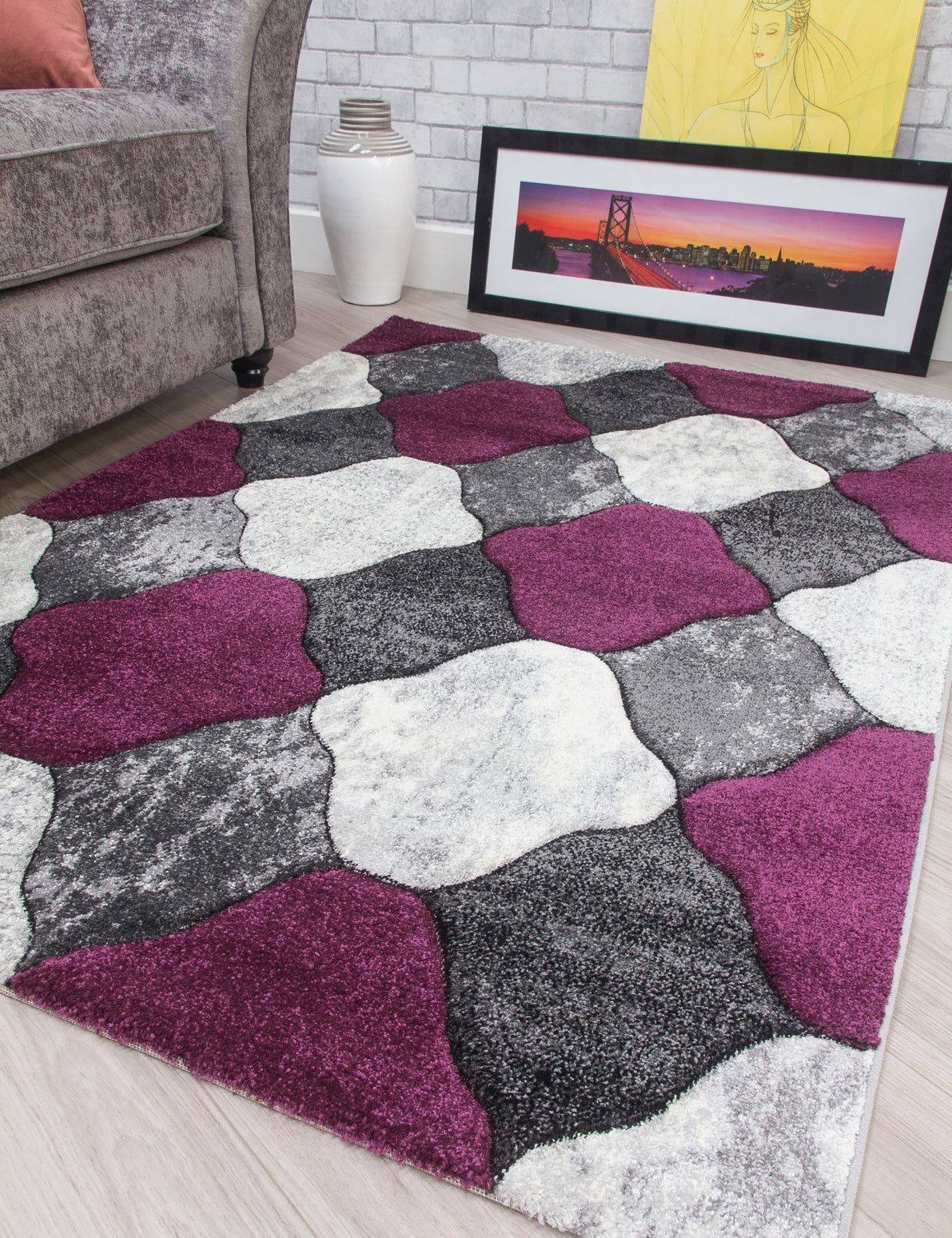Impulse Coblo - Purple rug, photo 5