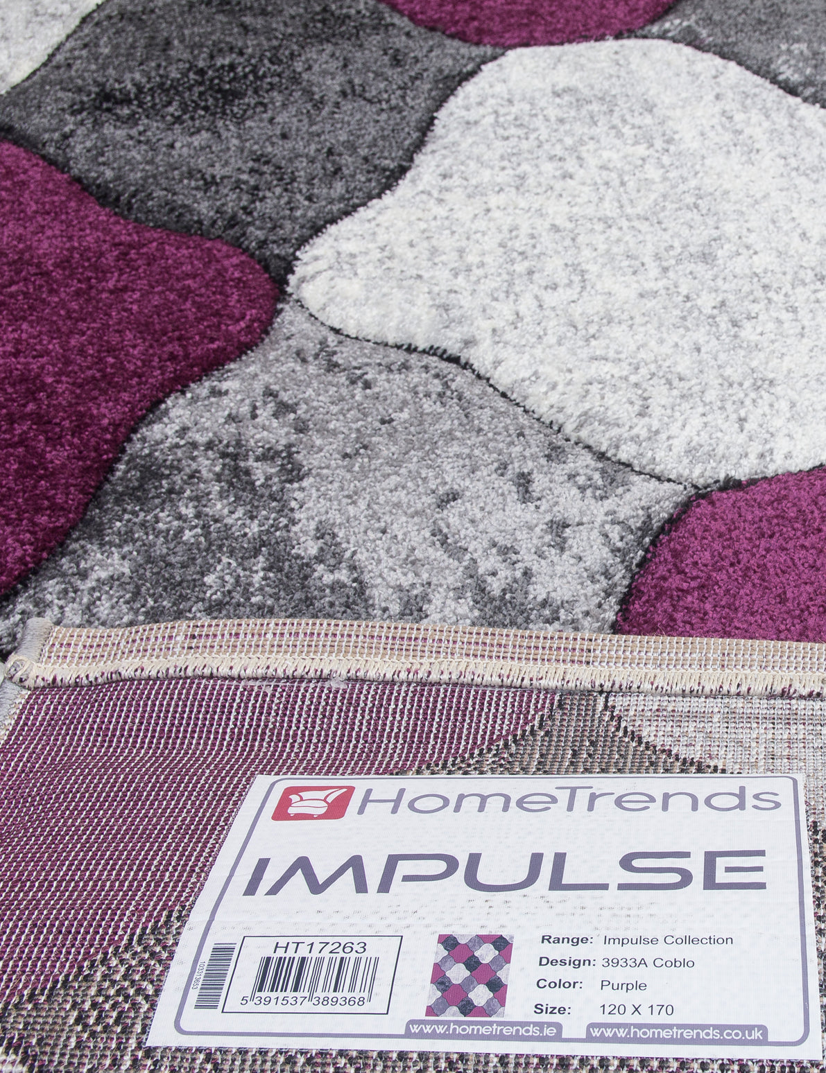 Impulse Coblo - Purple rug, photo 2