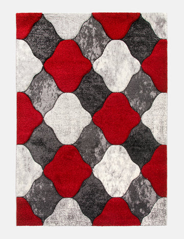 Impulse Coblo - Red rug from The Mattress Store Ireland