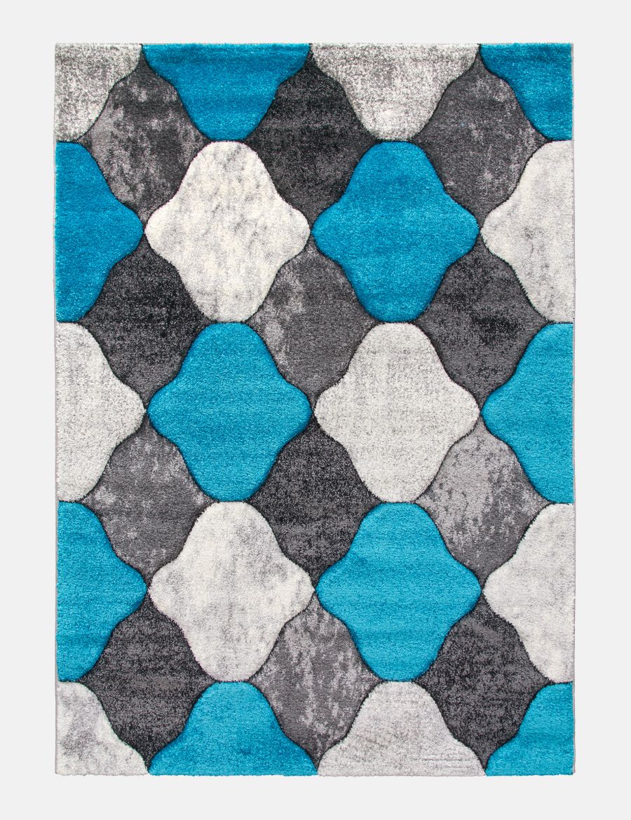 Impulse Coblo - Teal rug from The Mattress Store Ireland