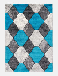 Impulse Coblo - Teal rug from The Mattress Store Ireland
