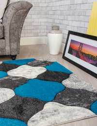 Impulse Coblo - Teal rug, photo 6