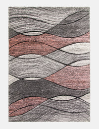 Impulse Waves - Pink rug from The Mattress Store Ireland