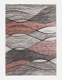 Impulse Waves - Pink rug from The Mattress Store Ireland