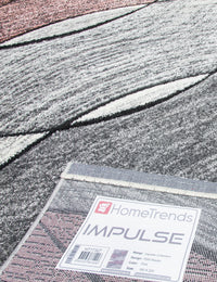 Impulse Waves - Pink rug, 240 x 330 cm size