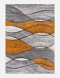 Impulse Waves - Pumpkin rug from The Mattress Store Ireland