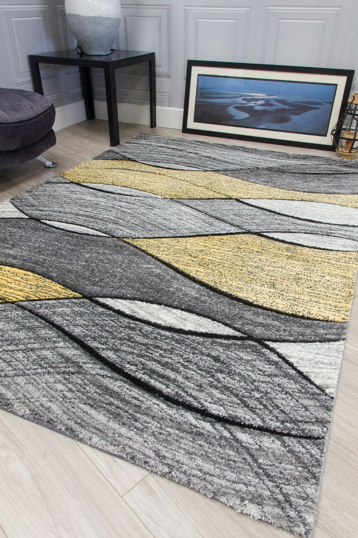Impulse Waves - Yellow rug, photo 4