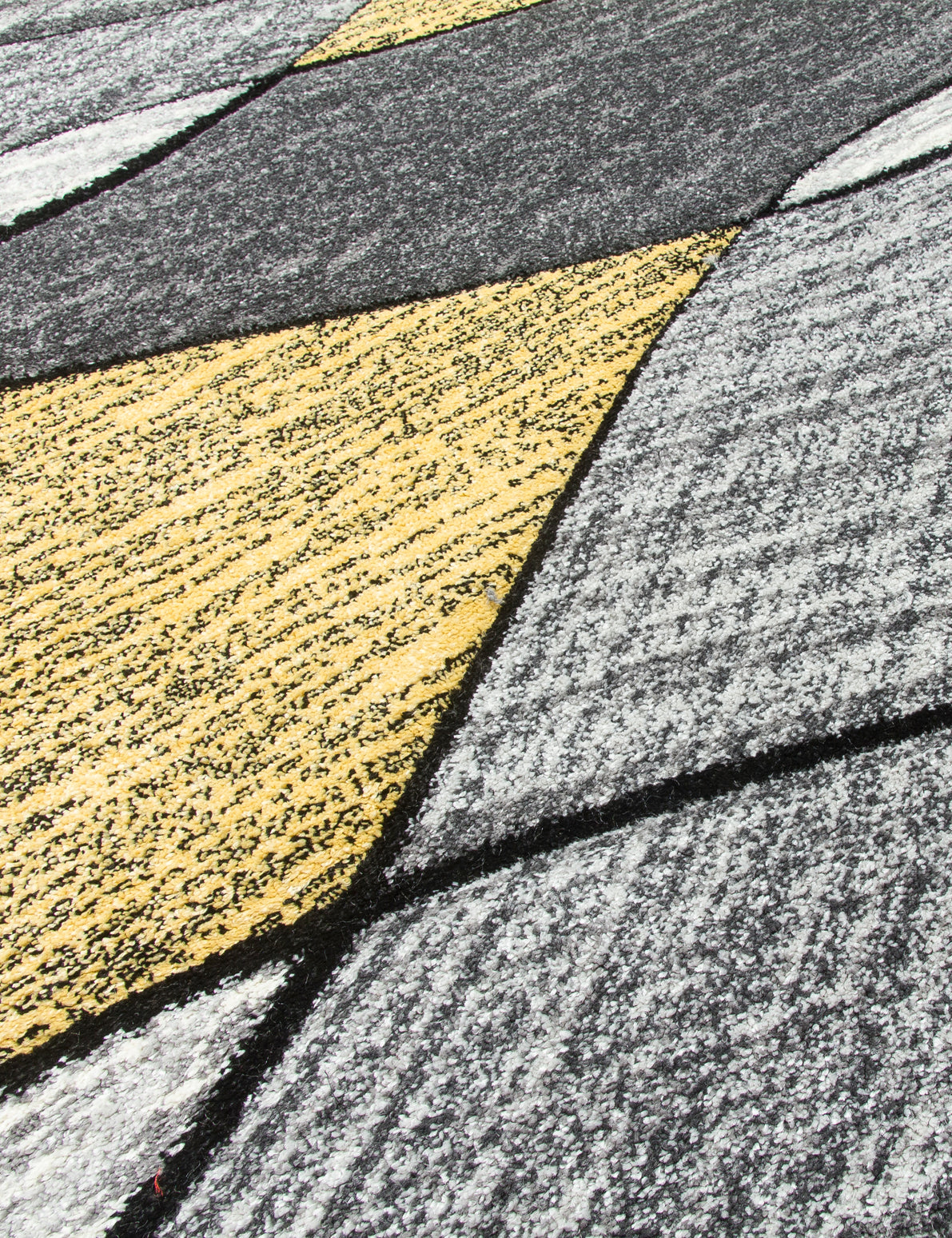 Impulse Waves - Yellow rug, 160 x 220 cm size