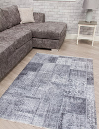 Modena Patchwork Grey rug, photo 5