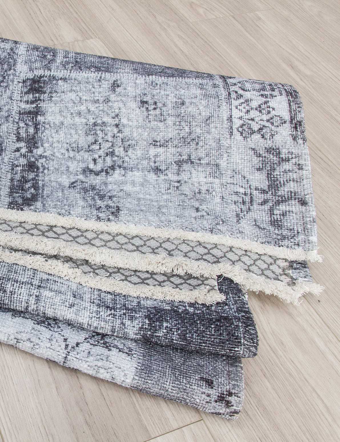 Modena Patchwork Grey rug, photo 6