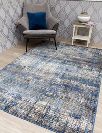 Mystique Bohemian - Blue rug from The Mattress Store Ireland