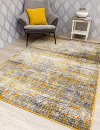 Mystique Bohemian - Ochre rug, 80 x 150 cm size