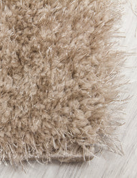 Plush Shaggy - Beige rug, photo 3