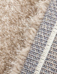 Plush Shaggy - Beige rug, photo 5