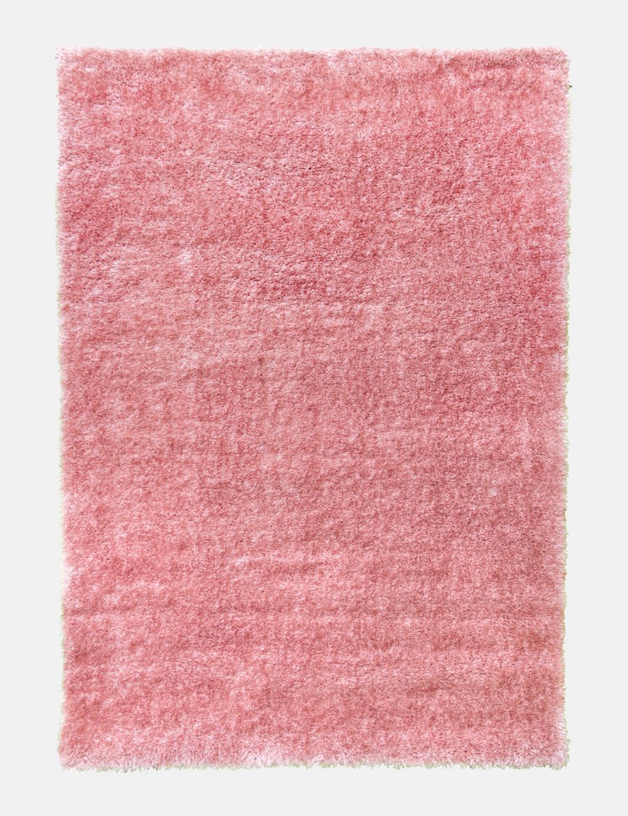 Plush Shaggy - Blush Pink rug from The Mattress Store Ireland