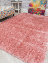 Plush Shaggy - Blush Pink rug, photo 7