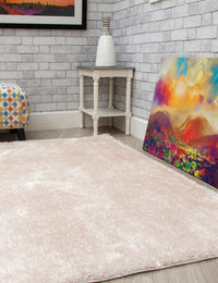 Plush Shaggy - Cream rug, 160 x 220 cm size