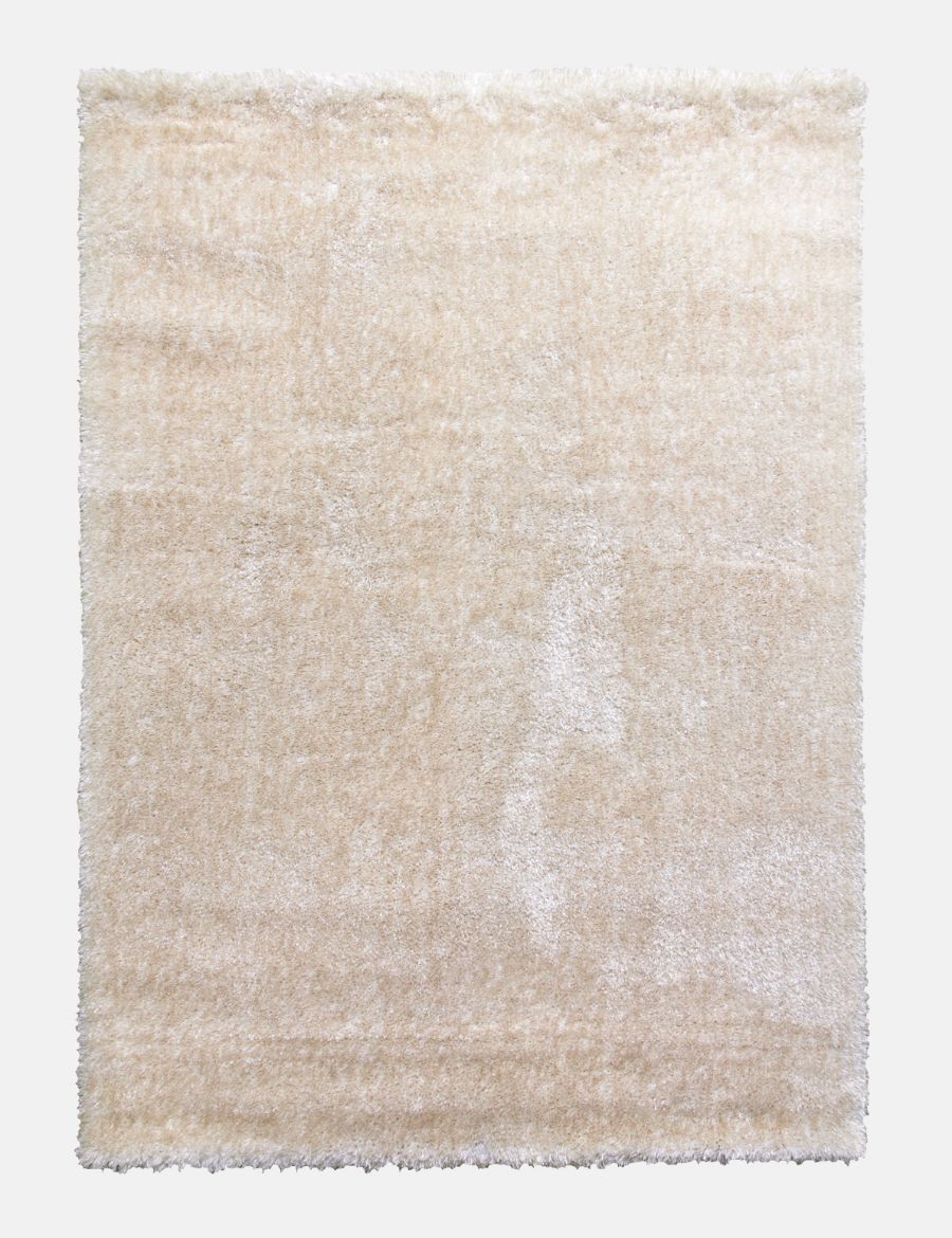 Plush Shaggy - Cream rug from The Mattress Store Ireland