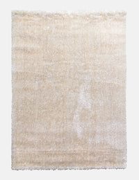 Plush Shaggy - Cream rug from The Mattress Store Ireland