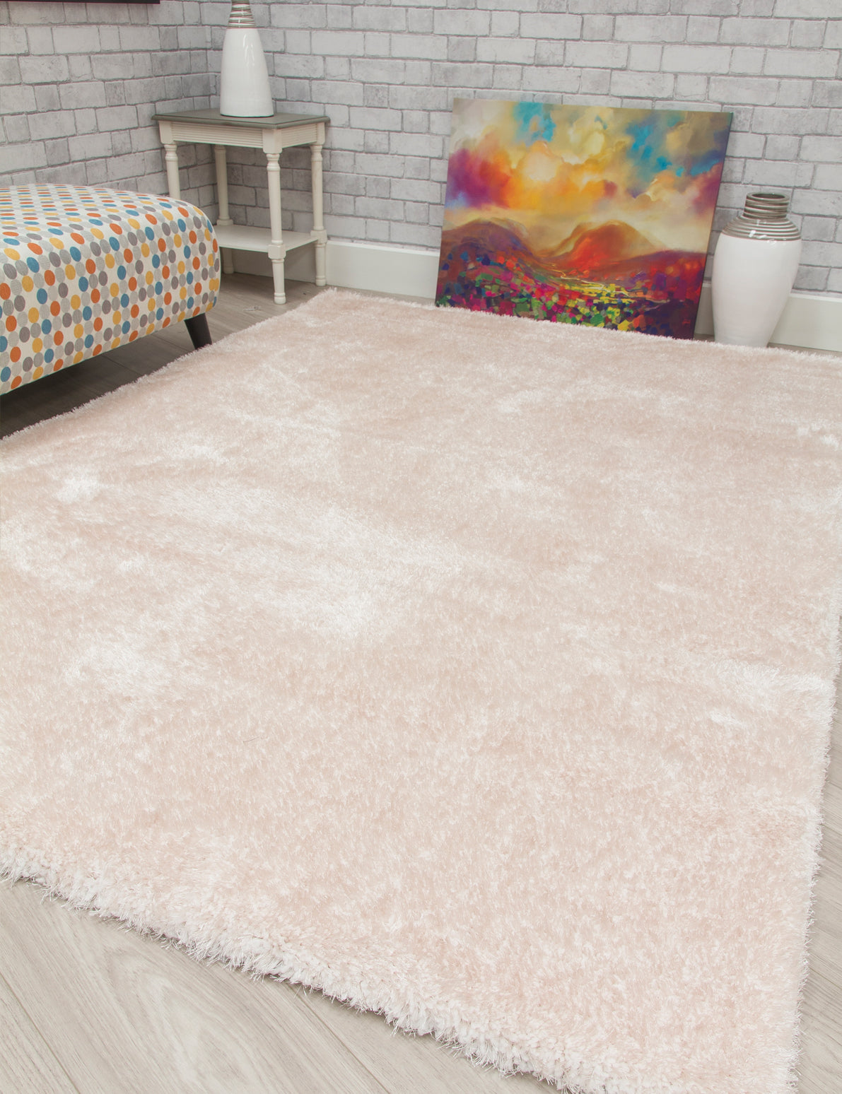 Plush Shaggy - Cream rug, photo 5