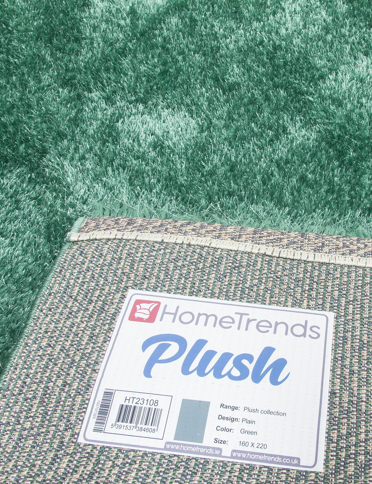 Plush Shaggy - Dark Green rug, photo 3