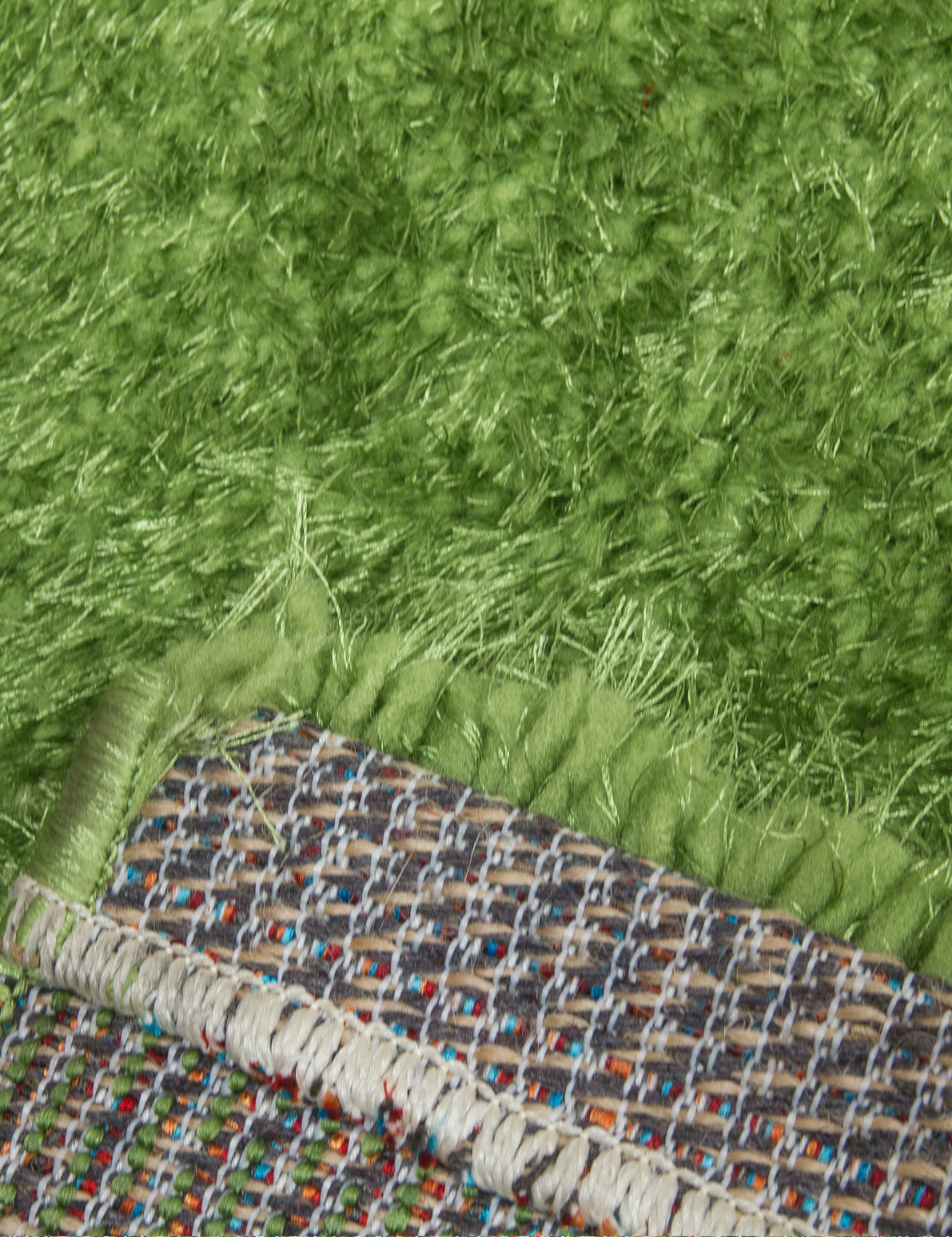 Plush Shaggy - Light Green rug, photo 3