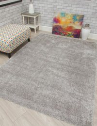 Plush Shaggy - Light Grey