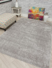 Plush Shaggy - Light Grey