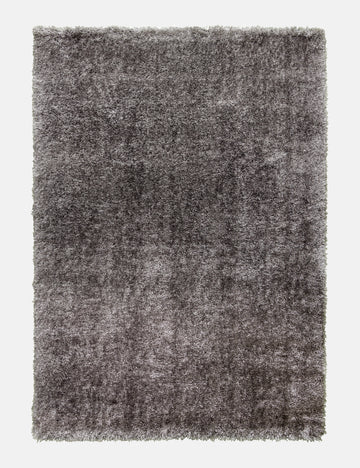 Plush Shaggy - Dark Grey rug from The Mattress Store Ireland