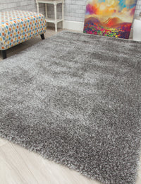 Plush Shaggy - Dark Grey rug, photo 5