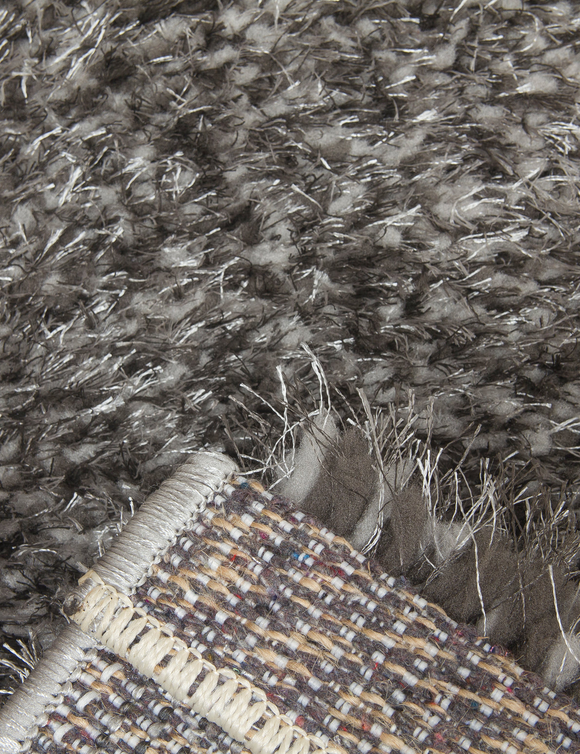 Plush Shaggy - Dark Grey rug, photo 3