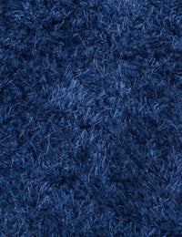 Plush Shaggy - Navy rug, photo 6